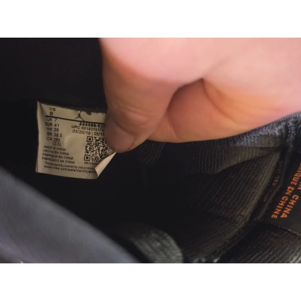 Jordan‎ Air Jordan 1 Retro High OG Shattered Backboard 8 Black/Orange Men's Sn…
